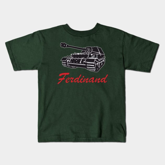 Ferdinand Kids T-Shirt by FAawRay